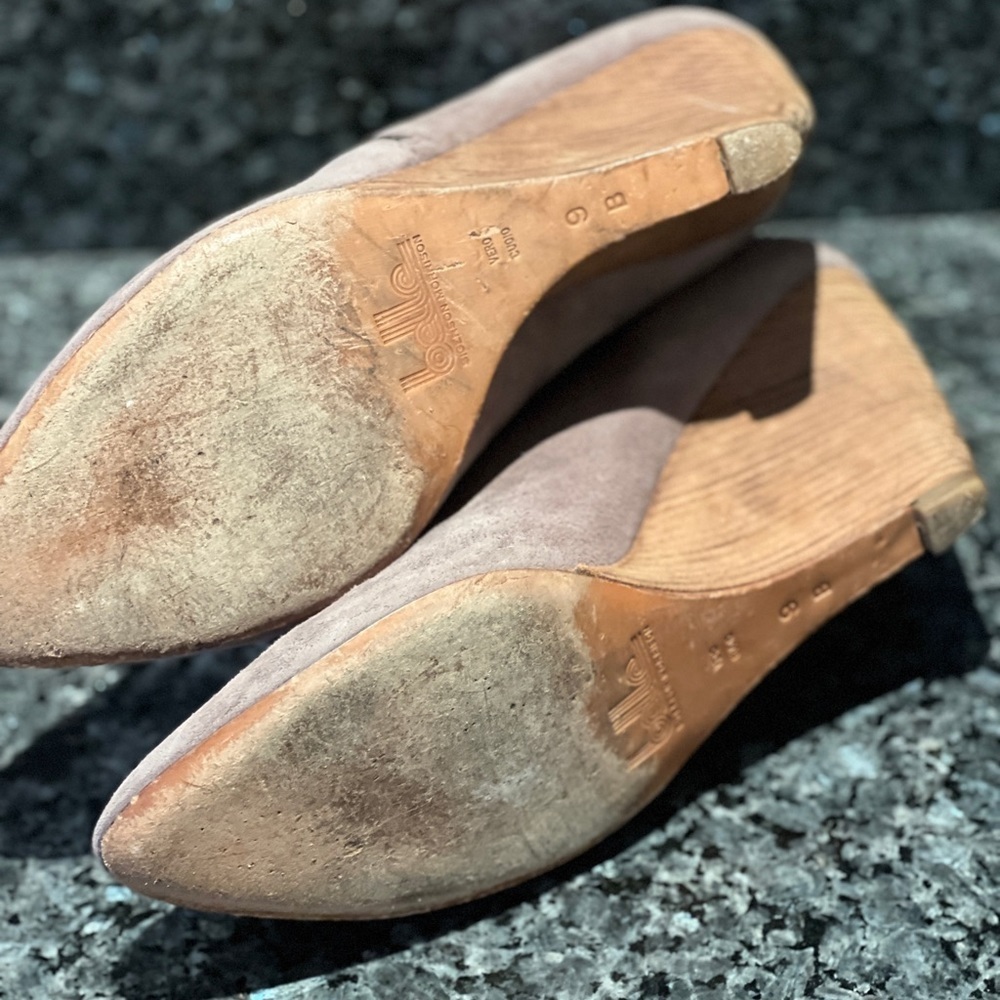 Belle by Sigerson Morrison suede booties sz 9 - Picture 5 of 7